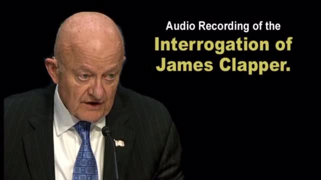 James Clapper interrogation. Super terrible stuff. Like and share far and wide.