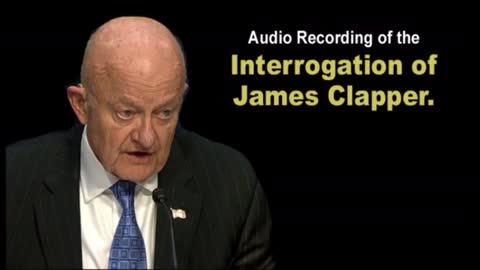 James Clapper interrogation. Super terrible stuff. Like and share far and wide.