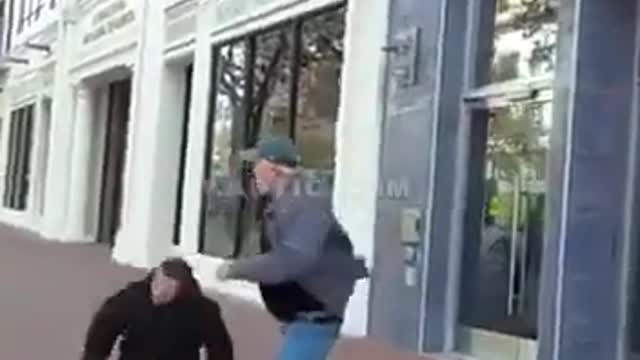 Bullying an old man