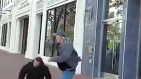 Bullying an old man