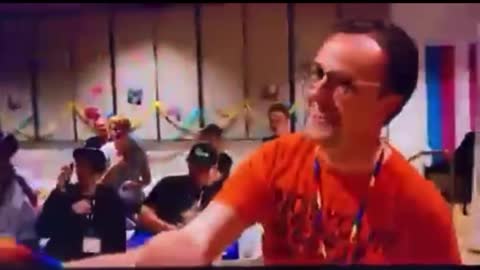 these pedophiles...Pete Buttigieg’s husband grooming kids and mocking the pledge of allegiance