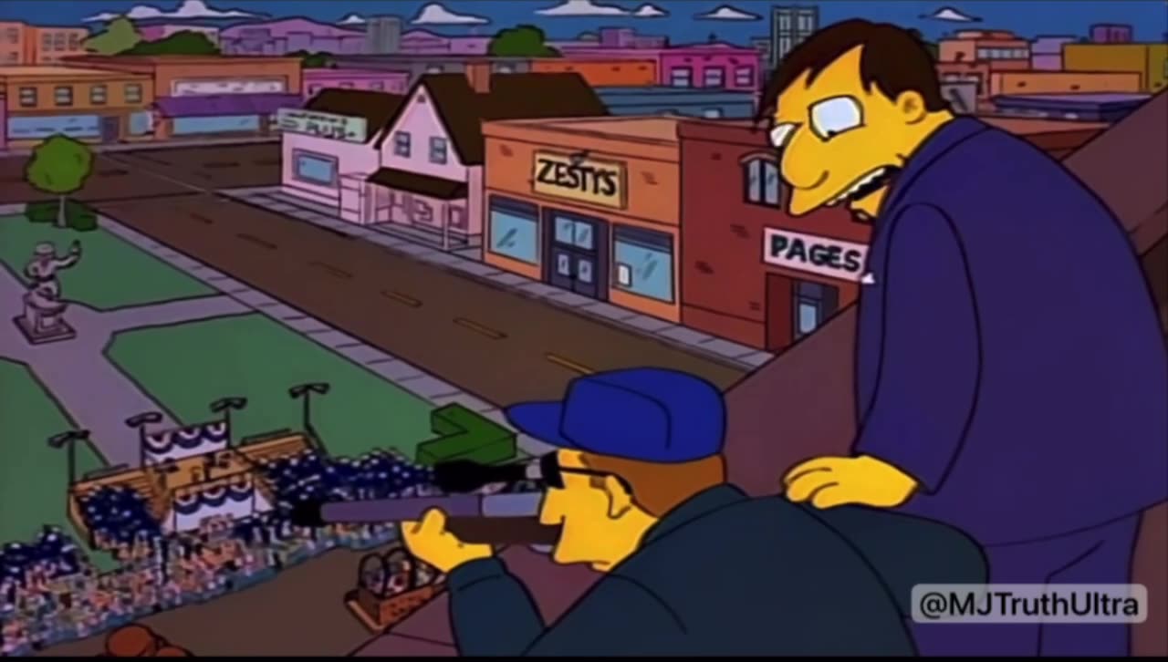 Simpsons Rumble Episode of “The Simpsons” was pulled from airing in the UK after Trump ...