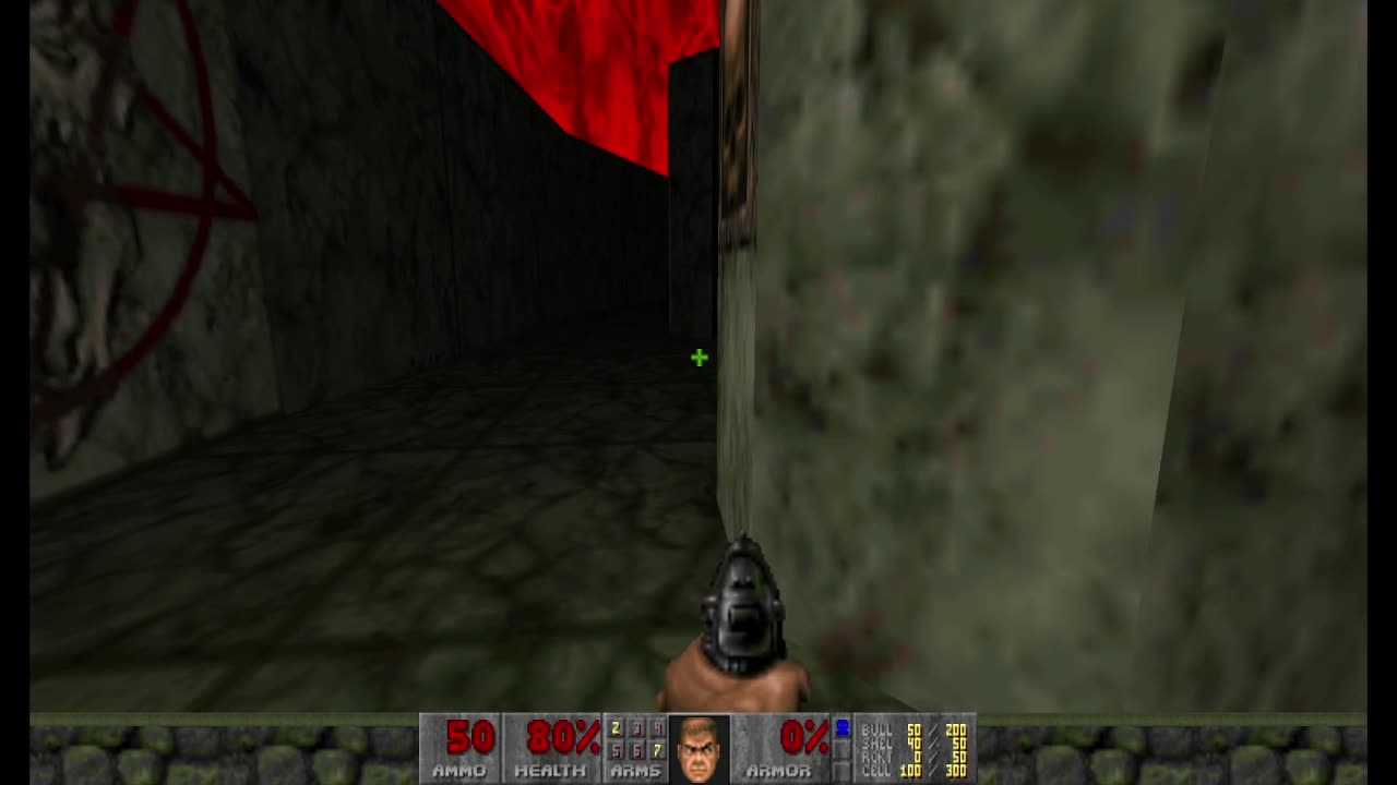 Doom 2 - Hell on Earth - Bloodfalls (MAP25) - All secrets