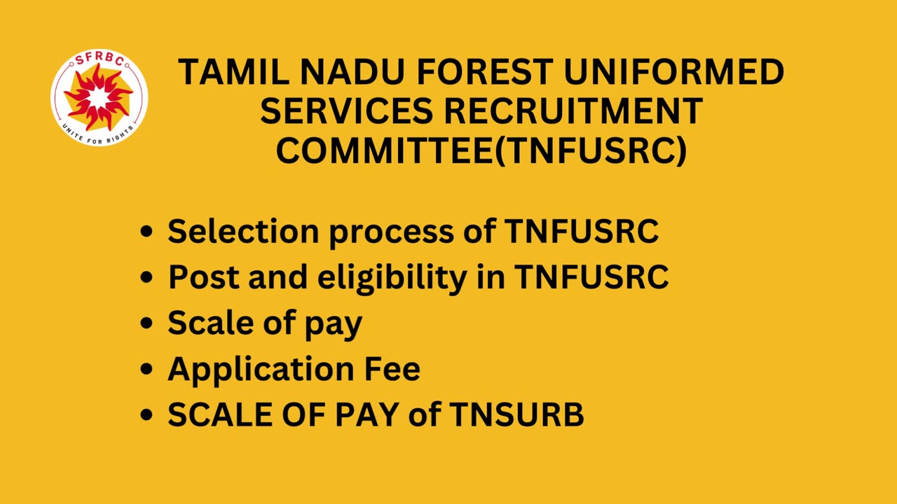 How to know about forest department jobs in Tamil Nadu