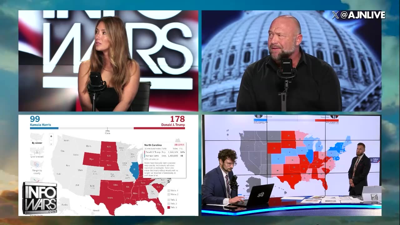 ELECTION NIGHT 2024: POWERFUL election analysis: Donald Trump President-Elect Of The United States!