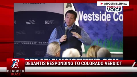 DeSantis Responding To Colorado Verdict
