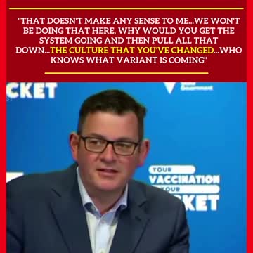 Dan Andrews says unvaccinated won't ever have same freedom as vaccinated