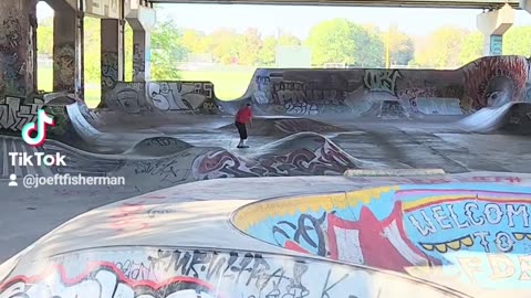 skateboarding