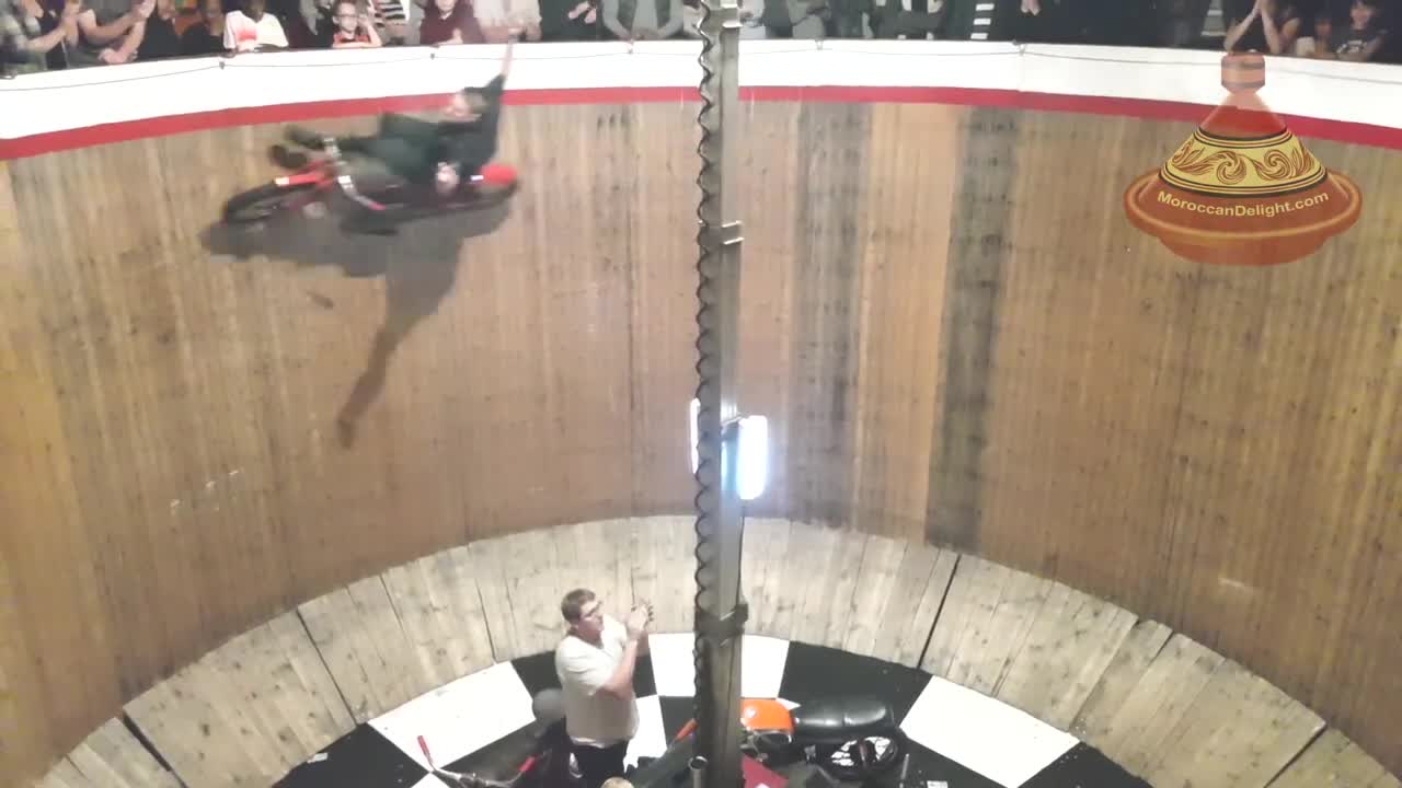 The Wall of Death | Dare Devil | Motorbike Stunt