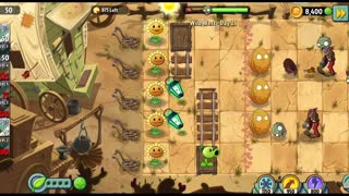 Plants vs Zombies 2 Wild West Day 20