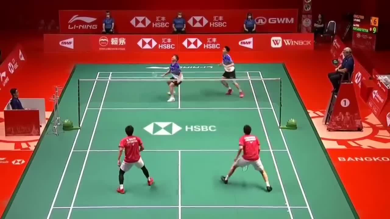 Kalah Stamina Tapi Menang MENTAL, Ahsan Hendra Kalahkan Ganda Malaysia Di SF BWF WORLD TOUR Finals!