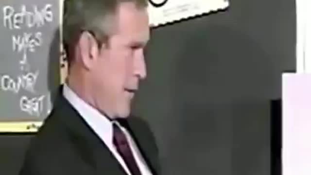 George bush 9/11/2001 - plane kite must hit steel children's ritual