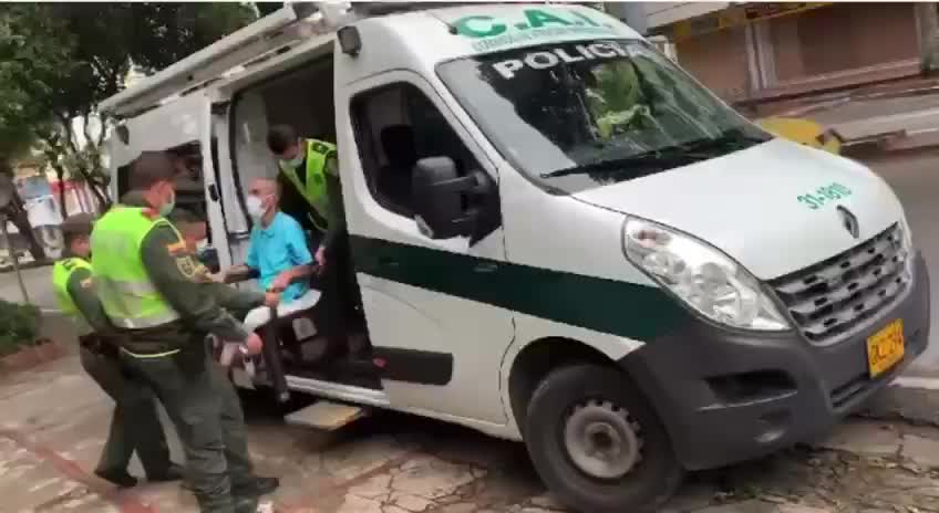 Rescatan a adulto mayor presuntamente maltratado en Bucaramanga