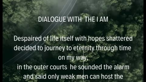 Dialogue with the I am