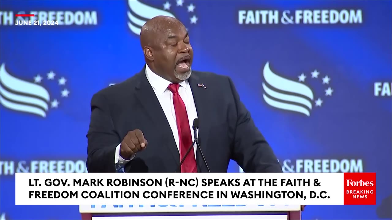 'I Came Here To Get Something Started!'- Mark Robinson Goes Scorched Earth On Dems, Promotes Trump