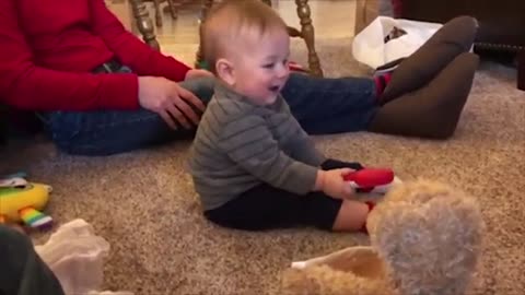 Babies funny Reaction