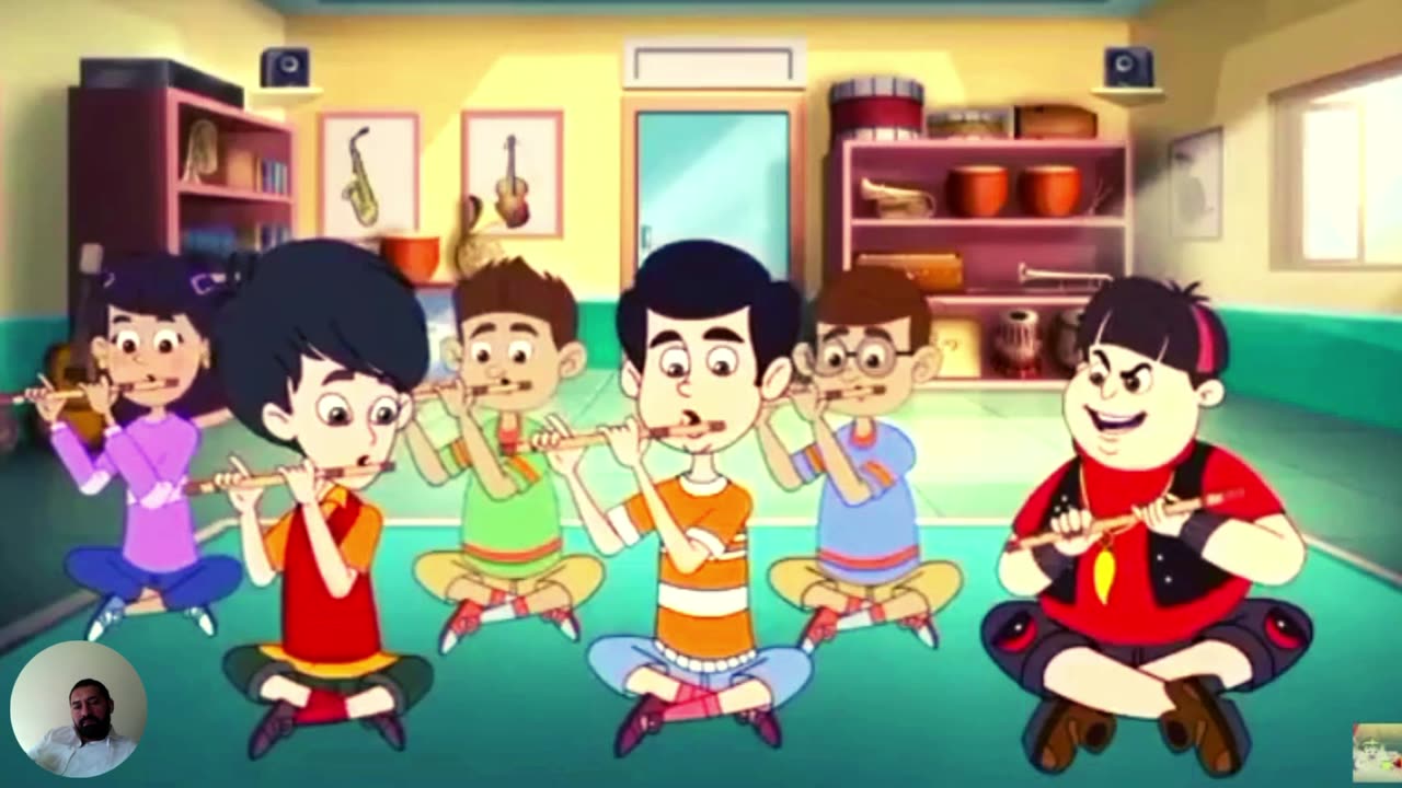 Bajrangi new hindi music class bajrangi cartoon part 1