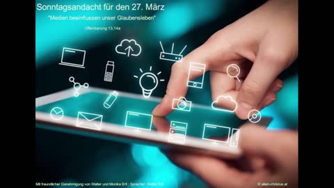 Sonntagsandacht für den 27. März