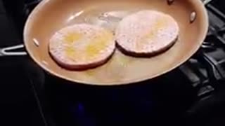 Had 2 cook Burgers & Onion Rings One Day