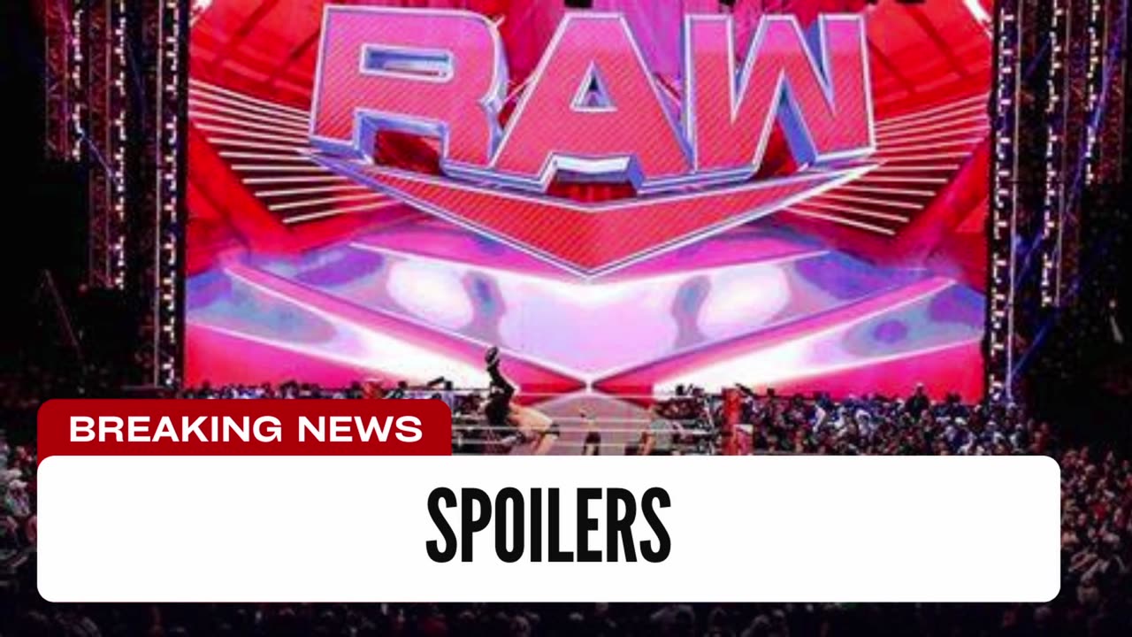 SPOILERS: Matches On Next Week’s Monday Night Raw