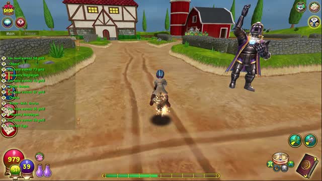 Wizard 101 Checking My Gardens