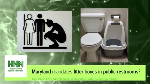 Maryland Mandates Litter Boxes in Public Restrooms?