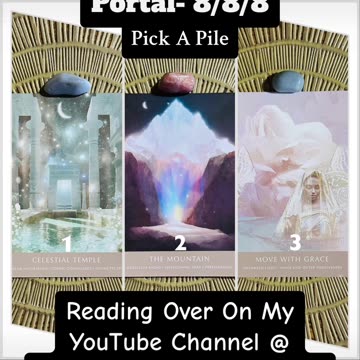 Lions Gate Portal/The 8/8/8 Portal🦁🌀 | Pick A Pile Reading | Over On My YT Channel