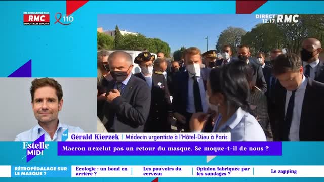 Gérald Kierzek sur le retour du masque