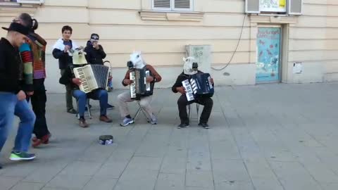 Street Artists In Vienna