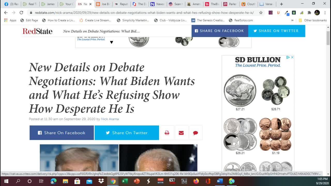 Episode 43 2020 New Details on Debate Negotiations