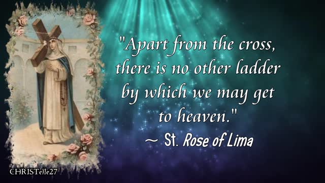 ST. ROSE OF LIMA NOVENA : Day 1 | Patron Saint of Embroiderers, Gardeners, Florists, etc.