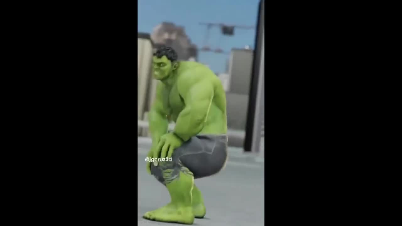 Hulk chasing new instagram trend