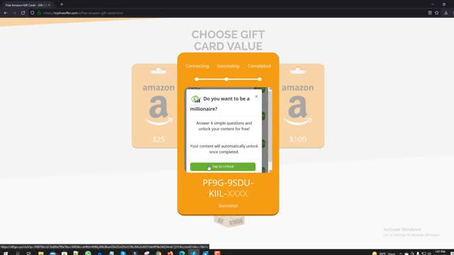 Amazon Gift Card Code