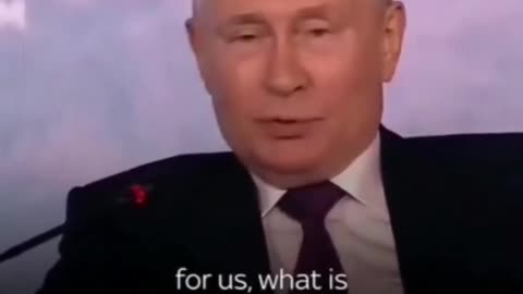 Putin Commenting On Trump Prosecution