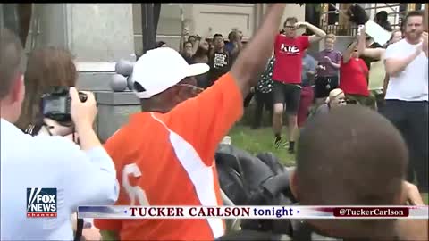 Tucker Carlson: Confederate Soldiers Monument in Durham County toppled