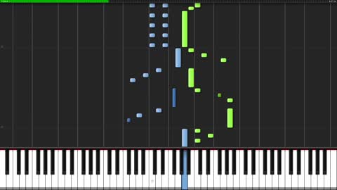 Piano Tutorial (Synthesia) - Sonata No. 16 in C Major 1st Movement by Mozart