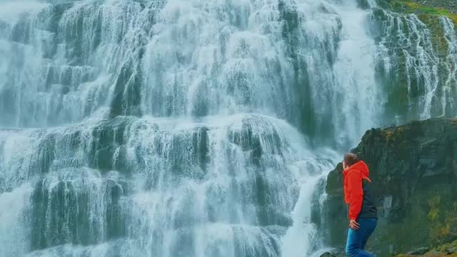 The highest waterfall in Iceland 🇮🇸