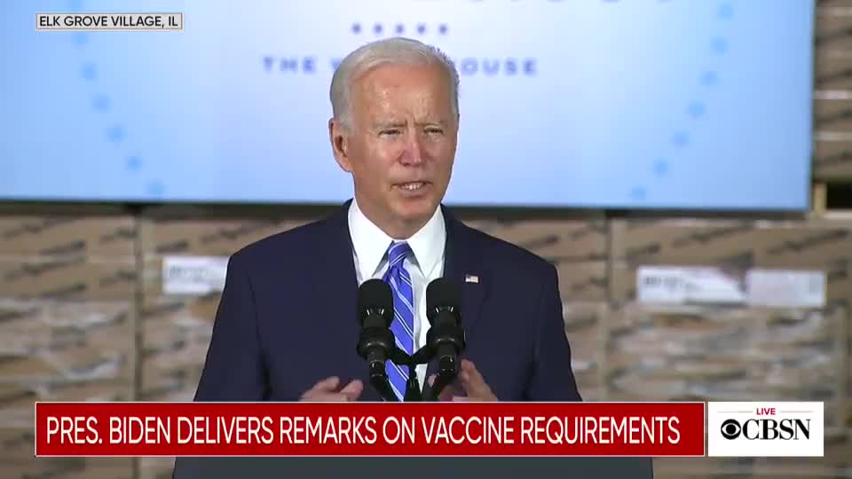 Joe Biden On Enacting Vaccine Mandates: