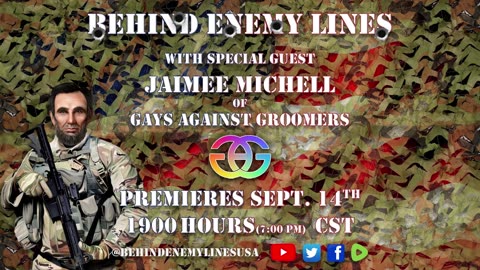 Behind Enemy Lines Promo Jaimee Michell, Founder Gays Against Groomers