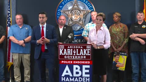 Police-Endorsed Kari Lake & Abe Hamadeh school the fake news