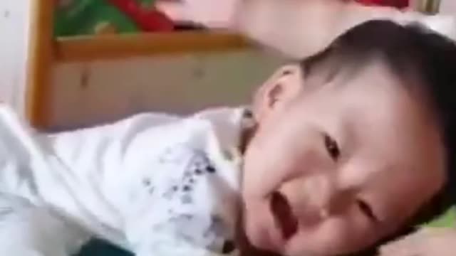 Cute funny baby