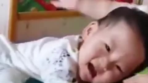 Cute funny baby