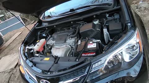 How to Change Headlight bulb in Toyota Rav4 2012-2018
