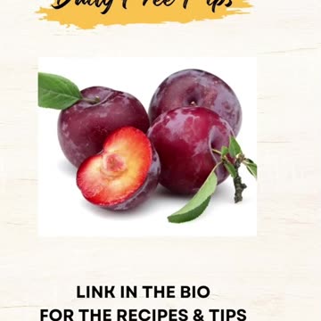 "Victoria Plums: Sweet and Nutrient-Rich Delights! 🍑