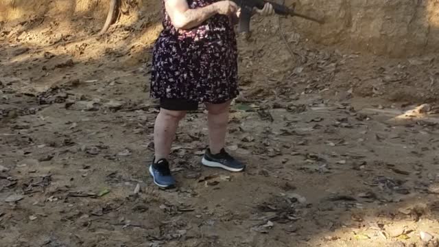 Patriot Granny - Target Practice