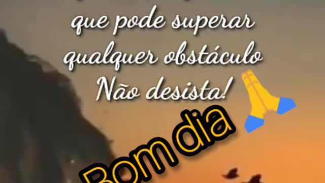 Bom dia / Vídeo de Bom dia / Good morning video