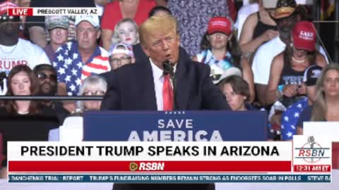 President Trump Arizona 7/22