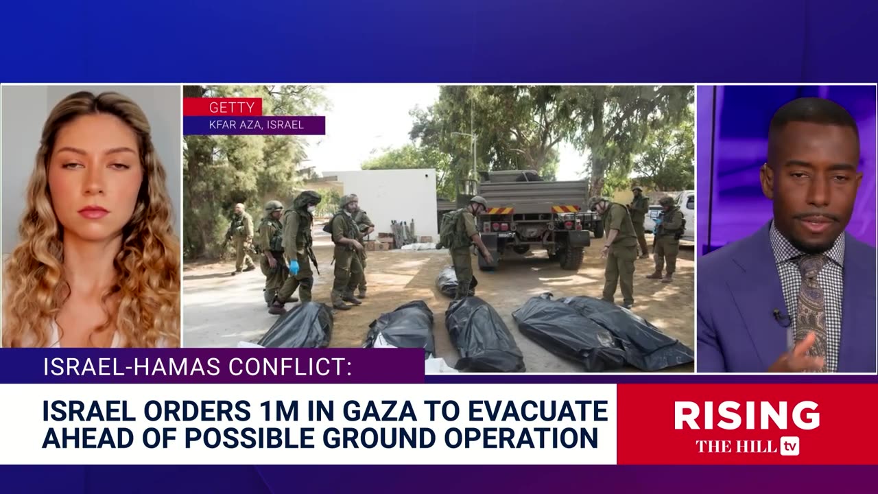NEW: Israel Orders EVACUATION Of 1.1M Gazans In 24H, White House Says Ceasefire Calls 'REPUGNANT'