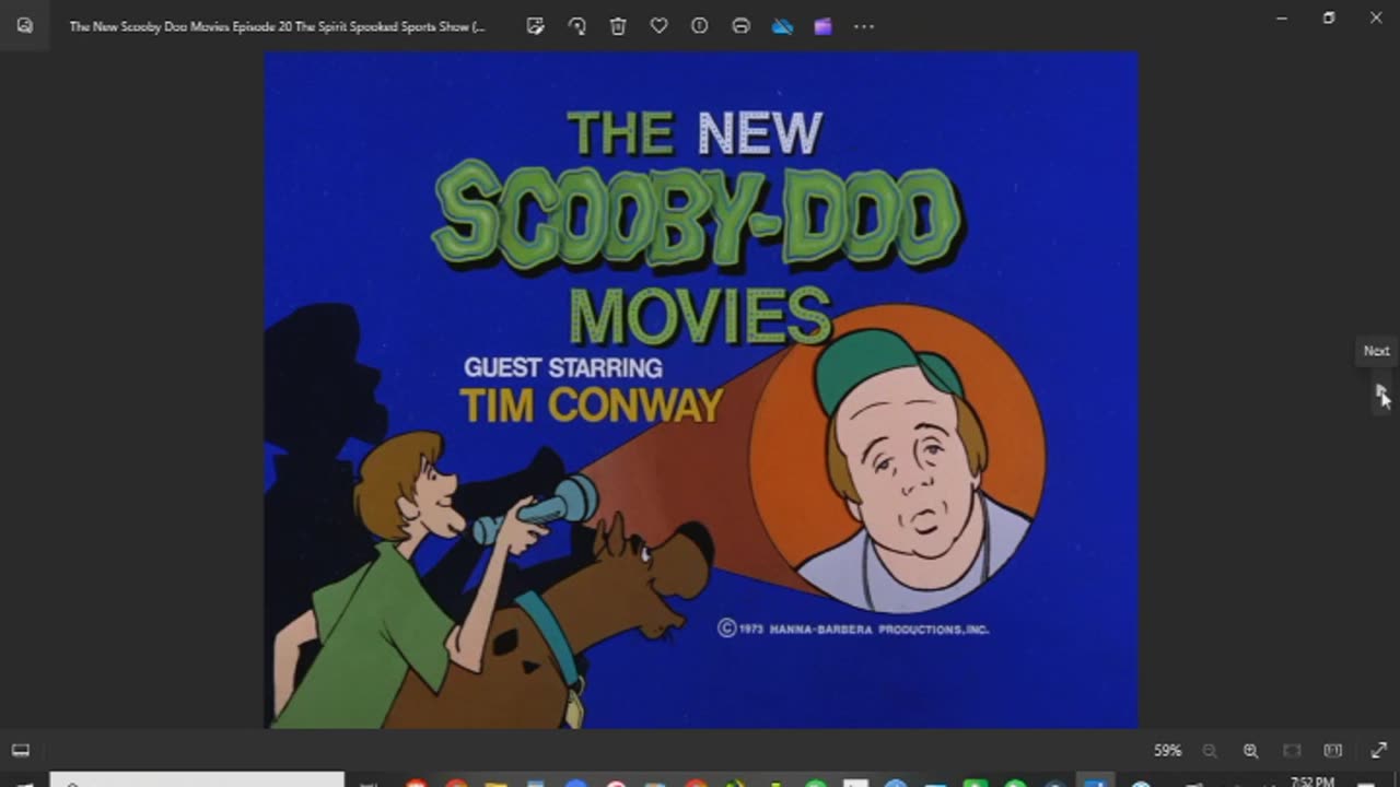 The New Scooby Doo Movies Episode 20 The Spirit Spooked Sports Show Review