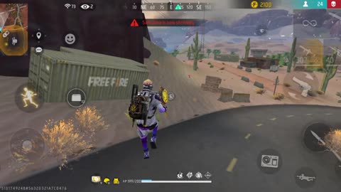 Free fire noob game play